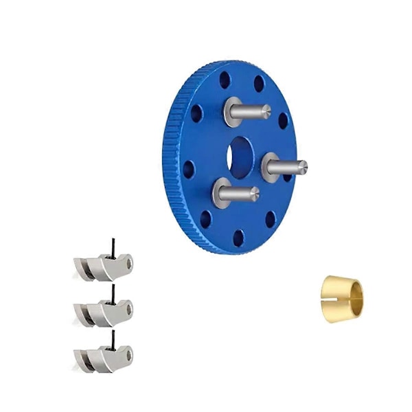 RC Bil Svänghjul Koppling Metall 4142 4146 3281 Kit För 1/10 Nitro/ Stampede /Jato/ T-/Nitro Blå