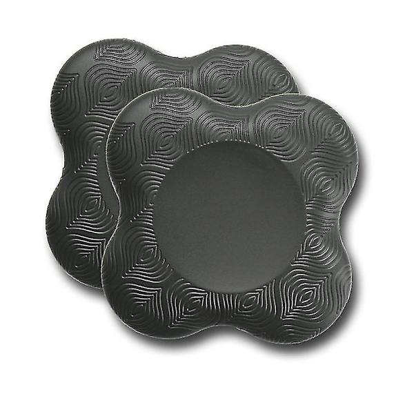 Yogaknäskydd, Yogamattor - Yogamattor Ekologiska och Lätta Yogaknäskydd Knästöd för Knä, Hand, Handled och Armbåge (mörkgrå 2-pack)