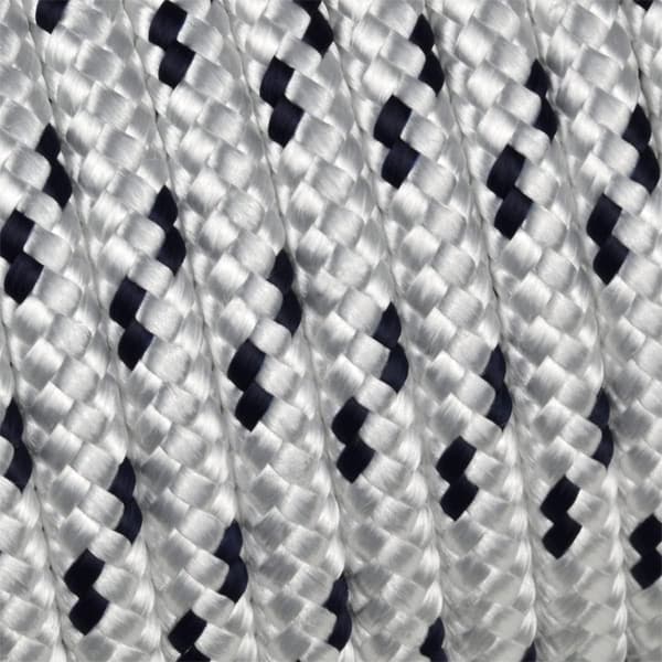 Nautisk rep, 6 mm - 10 m, vit