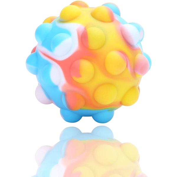 3D Pop It Ball Fidget legetøj, sanselegetøj til autistiske børn
