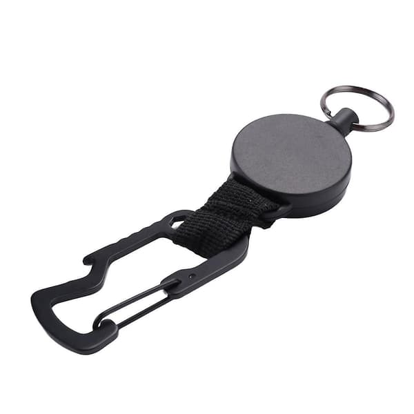 Retractable Keychain - Heavy Duty Holder Reel With Multitool