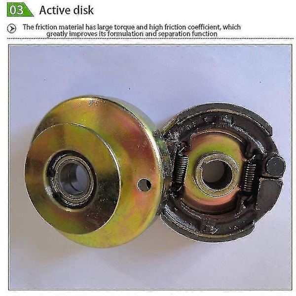1 sarjan yksiurainen hihnakytkin sopii 168f/170f/gx200 -moottoriin 20 mm:n akselin ulostulolla käytetty pumppu/cu