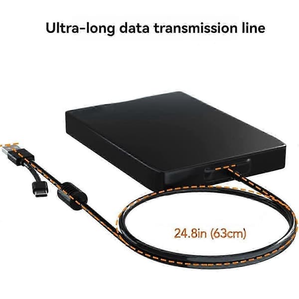 USB Diskettleser Diskettstasjon Dobbel Grensesnitt Ekstern USB C Diskettstasjon for PC Lapt