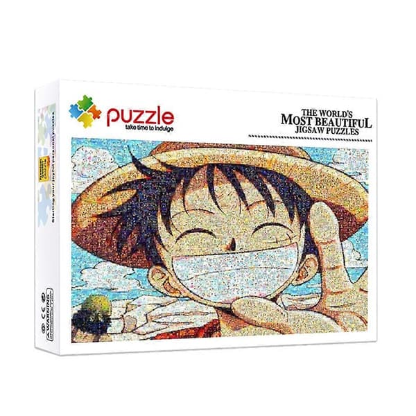 One Piece - 1000 bitars pussel [Mosaikkonst]