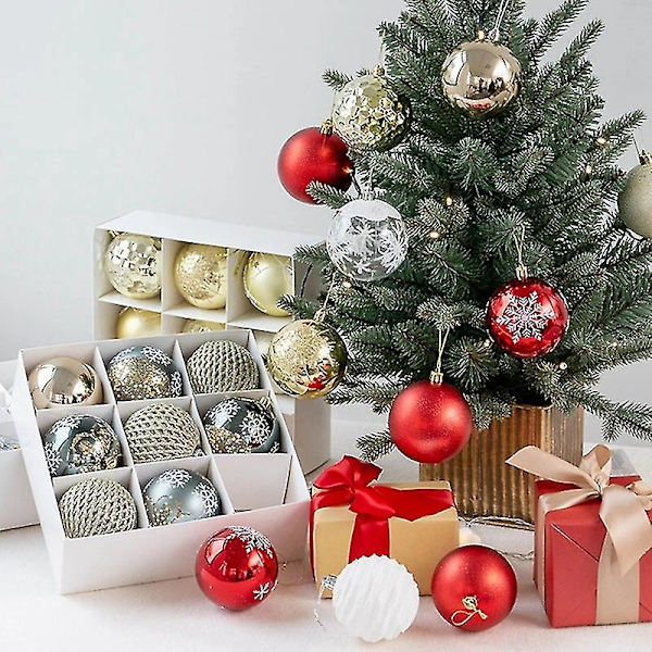 Julekugleophæng Dekorationer Kugler Julefest Ophængsdekorationer Julepynt Til Nyt