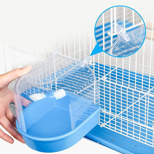 Häkkilintu kylpyamme linnunhäkki papukaija tarvikkeet kylpyamme pienille linnuille kanarialintu undulaatti nimfokaija lovebird