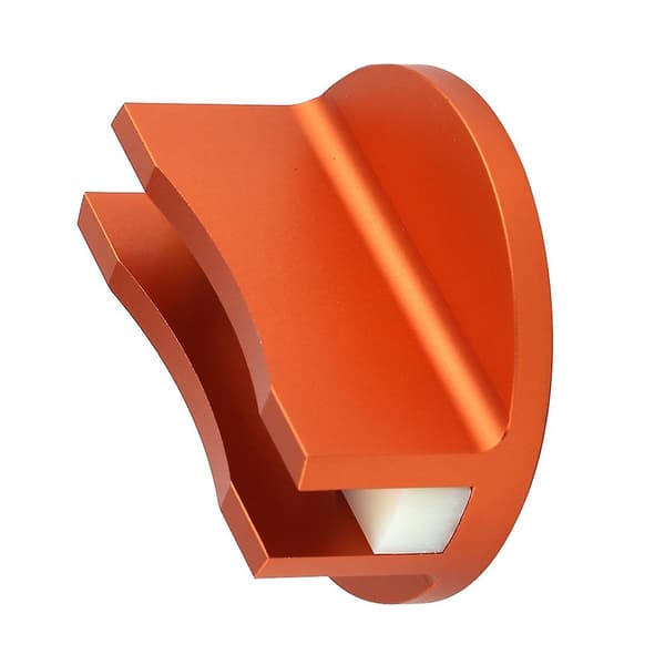 Aluminium Grooved Magnetisk Jack Pad Jacking Rail Adapter (orange)