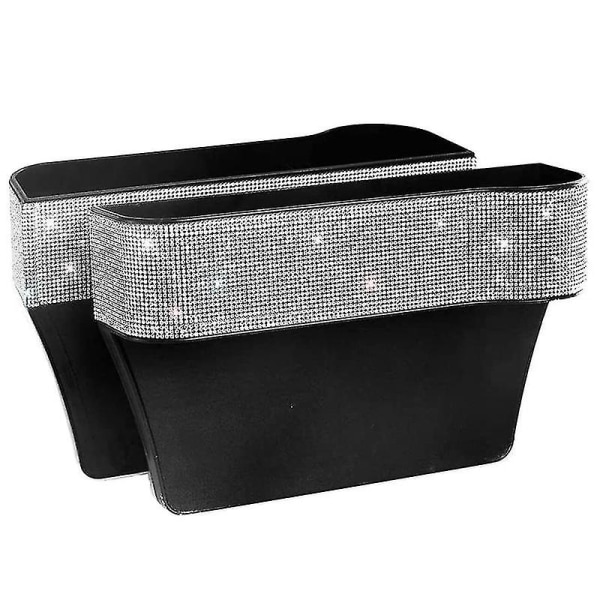 Bling Bling Bil Organizer Frontrum med Krystal Rhinestones Diamant, Bil Organizer