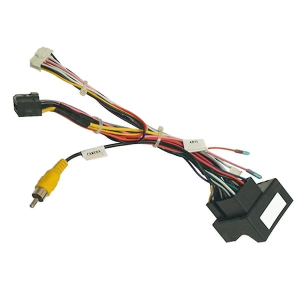 Bil 16pin Android Audio Power Harness Med Canbus Boks Til Je