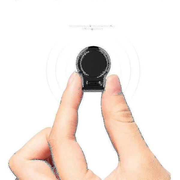 Mini Magnetisk 600 Timer Intelligent Støjreduktion Stemmeaktiveret Optager HD Langdistance Diktafon Optagelse Optagelsesstørrelse 4 GB