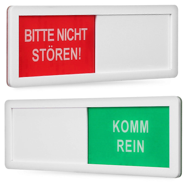 2 st Sekretess Dörrskylt Dörr Indikator Skylt Konferensrum Sekretess Slider Ledig Upptagen Skylt
