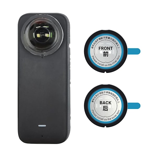 Insta360 One X3 -kameran objektiivin suojukset, suojakotelo