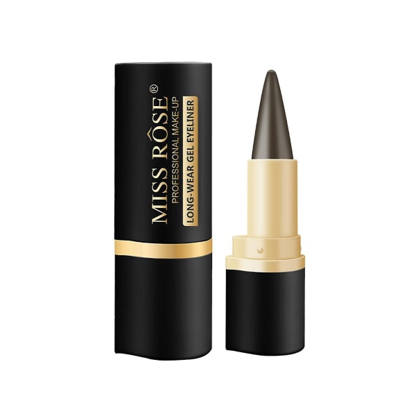 Vedenkestävä Eyeliner Eyeliner Mattainen Nopeasti Kuivuva Eyeliner Yksipäinen Musta Kiinteä