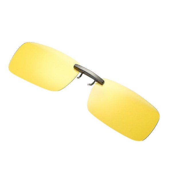 Avtakbar nattsynslinse som kjører metall polariserte klips på briller Solbriller