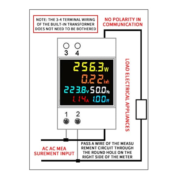 Digital Enfasemeter for Måling av Strømforbruk