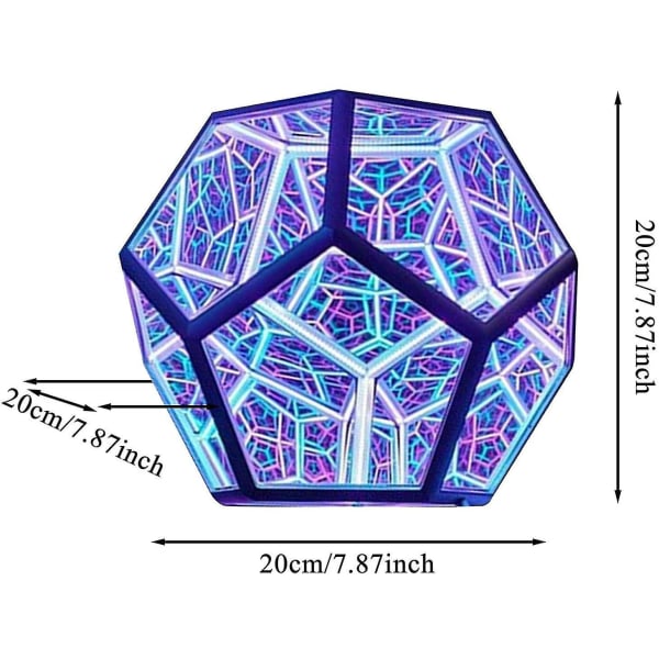 Attoe Infinity Dodekaeder - Kreativ och Cool Oändlig Dodekaeder