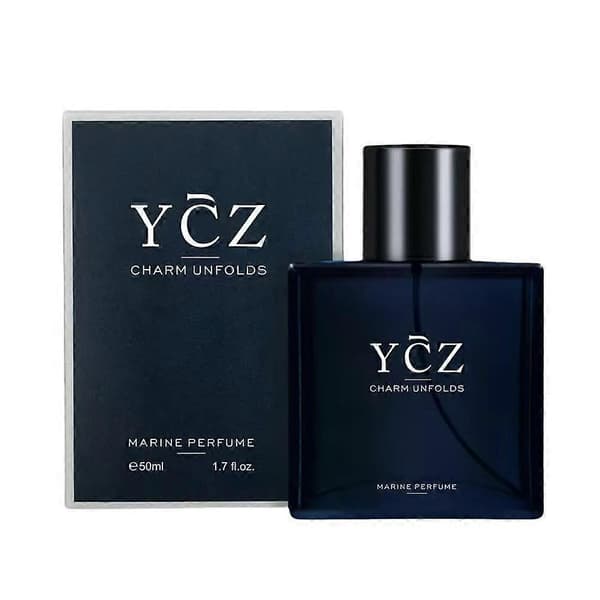 Blå herrparfym 50ml EDT Långvarig fräsch akvatisk parfym