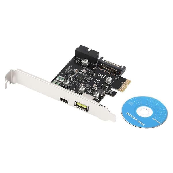 Pci-e 1x - Usb 3.1 Gen 1 (5gbps) Pci Express -kortti