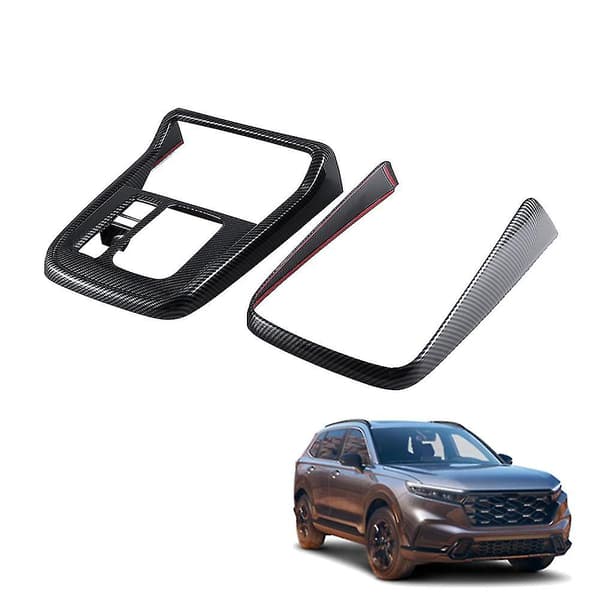 1 set Car Carbon Fiber Central Control Gear Shift Panel Decal Interior Modification För -v 2022 202