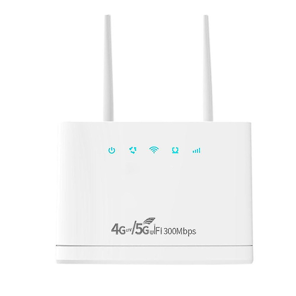 R311pro trådlös router - 4g/5g Wifi, 300mbps, SIM-kort, EU-kontakt