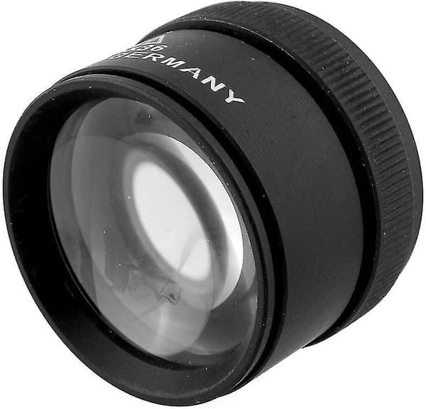 30x Bärbar fickläsare Lupp Optik Luppar Mini Skrivbordsförstorare Loop