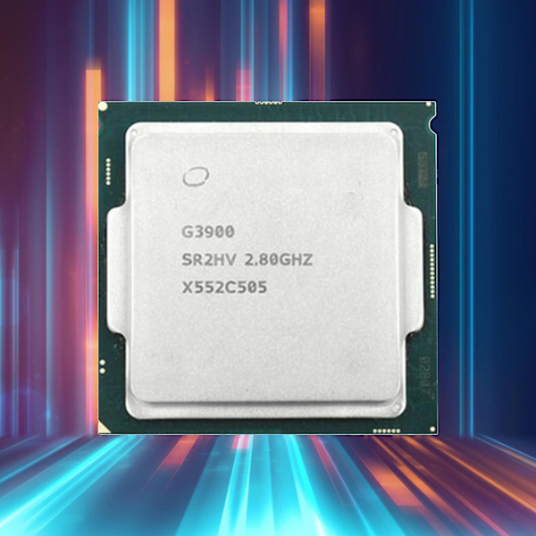 Sr2hv Lga1151 Cpu Bundkort Til Intel G3900 2.8ghz 2m Dual-core