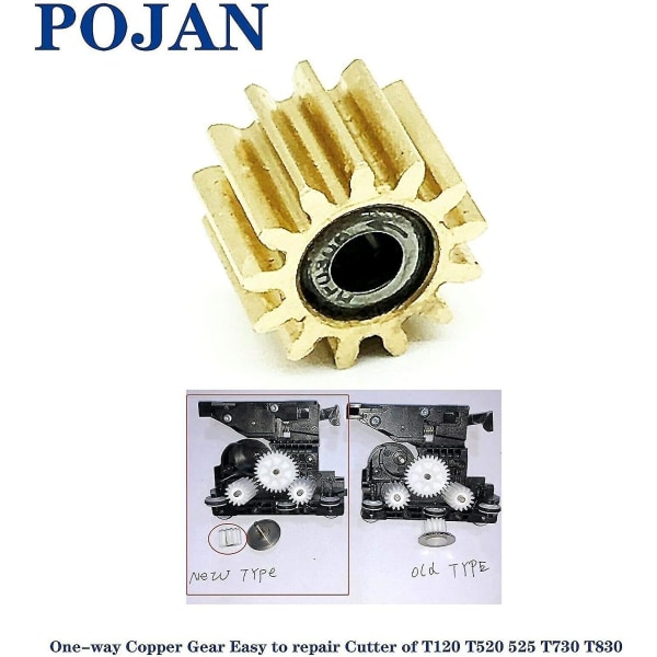 1pcs Copper Gear For Cq890-67091 Cutter Assembly Of Designje