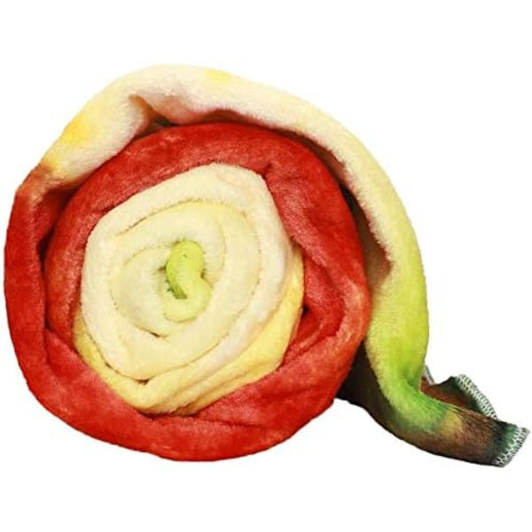 Avocado plys tæppe, åndbart sødt frugt mad wrap tæppe, frugt mad kaste tæppe  Let og blødt tæppe til seng sofa rejse strand-180CM