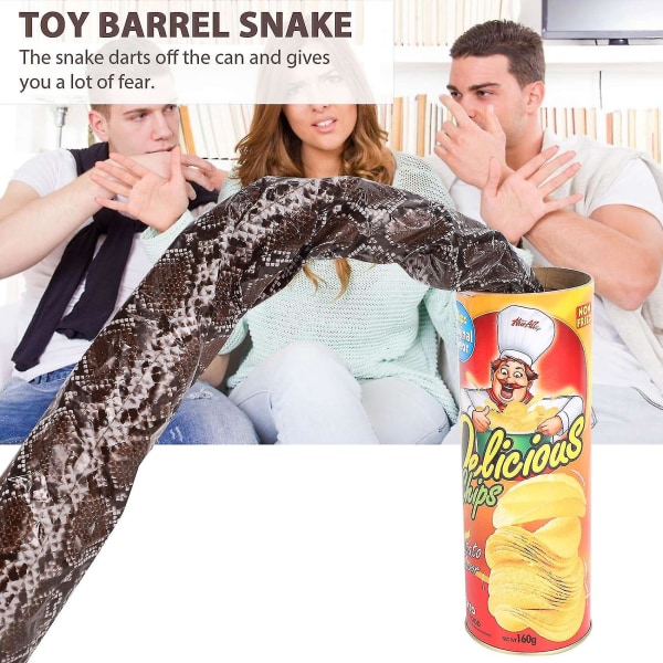 Potato P Snake CAN hypätä käärmelelu huhtikuun päivän rotan vitsejä CAN Gag Gi
