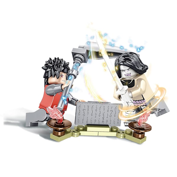 Sæt med 32 stk. Naruto minifigurer Kai Jay Sensei Wu Master byggeklodser legetøj