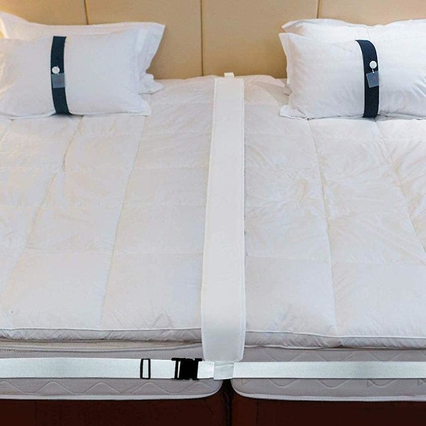 Sängyn tuplausjärjestelmä, patjaliitin Bed Gap Filler Twin to King Converter Kit vieraille