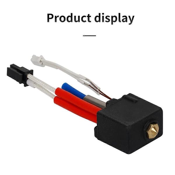 For 2 Hotend Sett 24V 60W Varmeelement Ekstruderhode Messingdyse for 2 Neo/Max/Plus 3D-printer