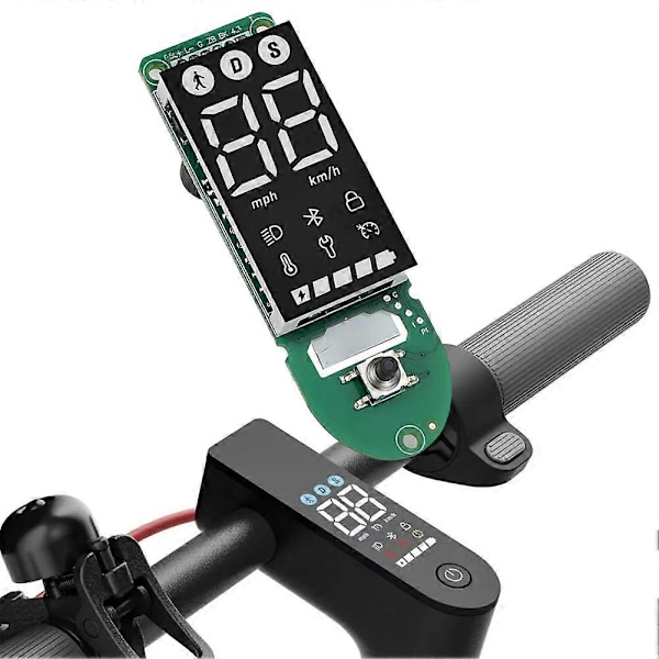 Bluetooth Scooter Dashboard för Elektrisk Scooter 4 Display Instrument Kretskort Kickscooter Ersättningsdelar