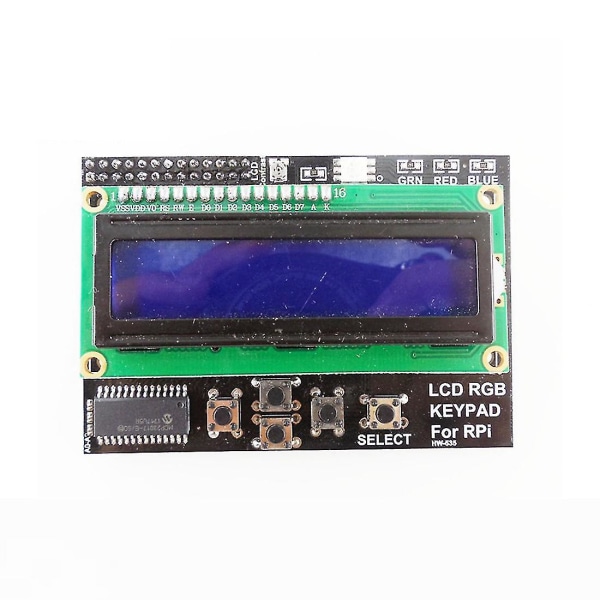 1602 Lcd-tastatur Lcd1602 16x2 1602 Karakter Lcd-modul Display-skærm Lcd-tastatur Til