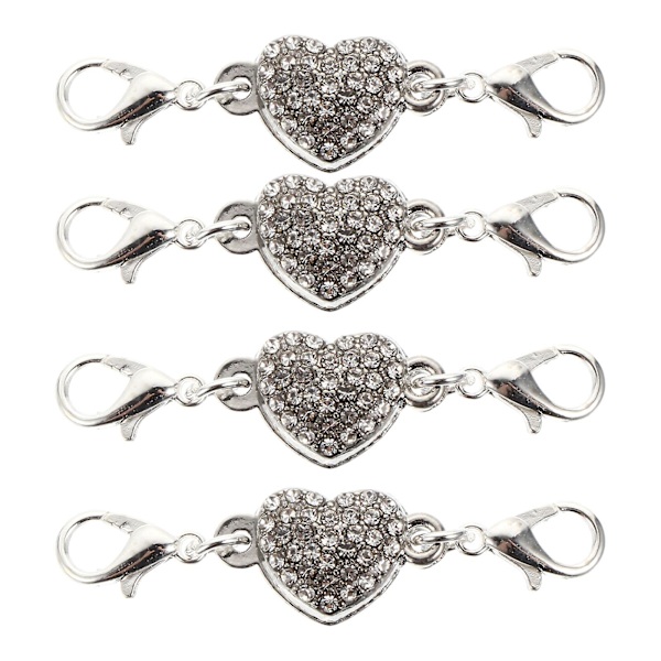 4 kpl Charms-rannekkeet Korut Magneettilukot Magneettinen Connec