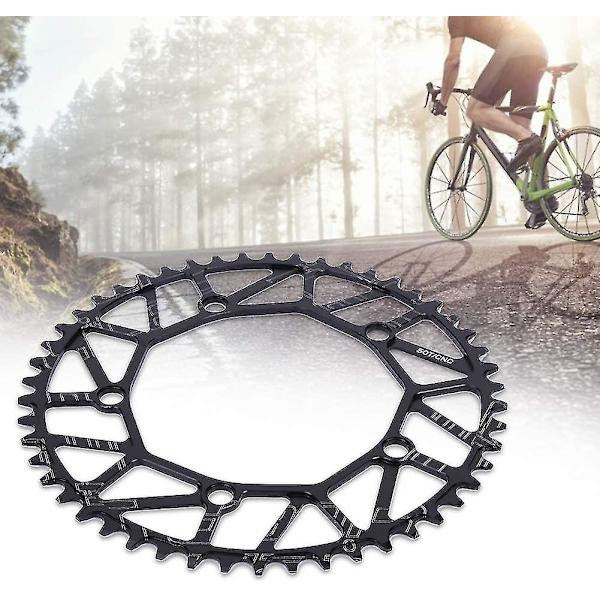Cykelkæde hjul, 52t 130bcd cykel single speed klinge til de fleste cykler racercykel mountainbike