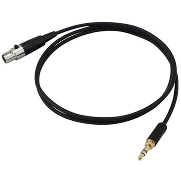 3,5 mm til 3-polet Mini XLR-hun til Bm800 pc-hovedtelefon-mixer-mikrofon-stereokamera-forstærker 0.