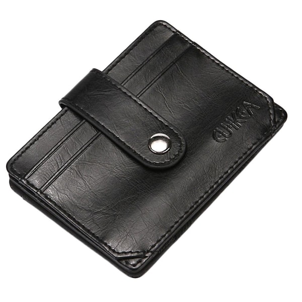 Men's Purse Blocking Trifold Wallet Short Wallet Men Leather Coin Purse Men Billfolds Mens Wallet