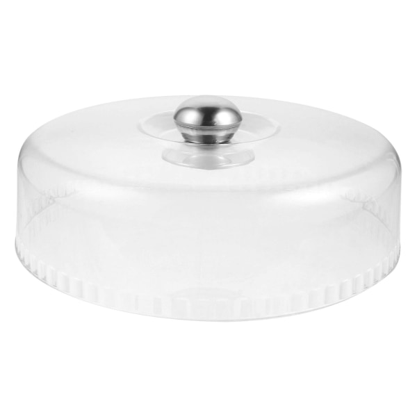 1 st kaklock Transparent efterrättslock tårta stativ lock bageri dammskydd