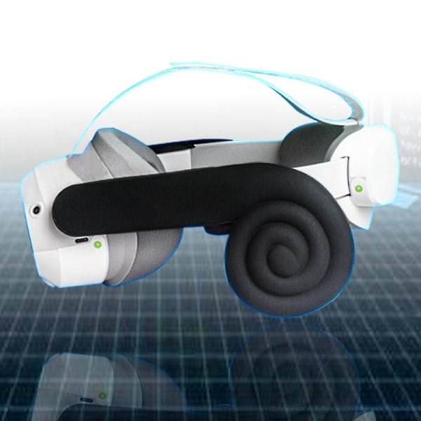 Vr-pelikuulokkeet, äänenkerääjät Quest/ Rift S/pico4/pro Vr-kuulokkeille, varaosat, musta