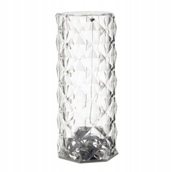 LED-lampa med rosreflektion - 16 färger Transparent