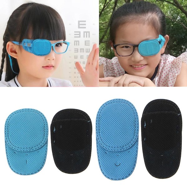 6 kpl oikean ja vasen silmälappu Amblyopia silmälappu lapsille, tytöille, pojille, silmälasit