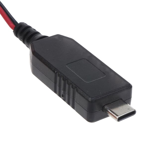 Universal Aa Aaa C D Batteri Eliminator Usb C 5v Til 4.5v Step-down Clip Kabel