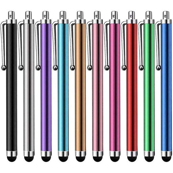 10 stk Heilwiy Universal Capacitive Stylus Pen, Touch Screen Capacitive Stylus Pen