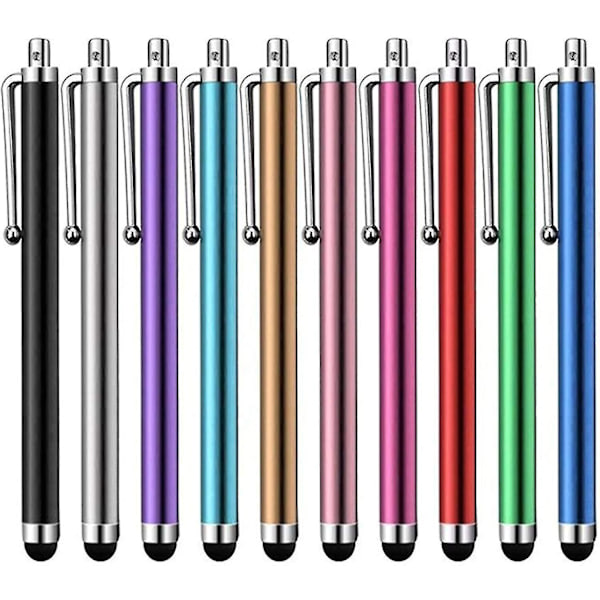 10 stk. Heilwiy Universal Capacitive Stylus Pen, Touch Screen Capacitive Stylus Pen