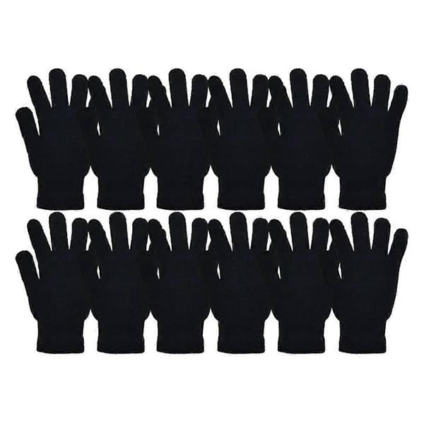 Winter Magic Hansker, Elastisk Strikket Stor Pakke
