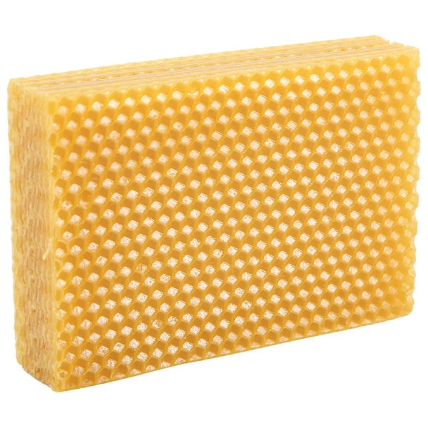 30 stk Honeycomb Foundation Bee Wax Foundation Ark Papir Lysfremstilling Bivoks Flakes Biavler T