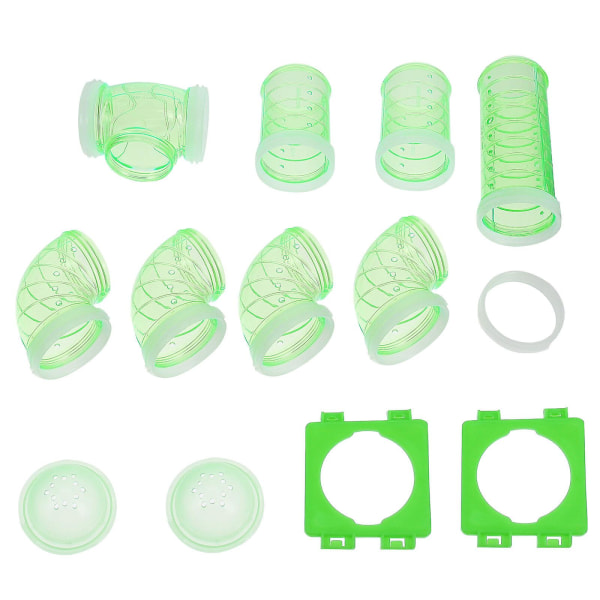 1 Set Hamster Tubes Anslutnings Plattor Äventyr Extern Pip