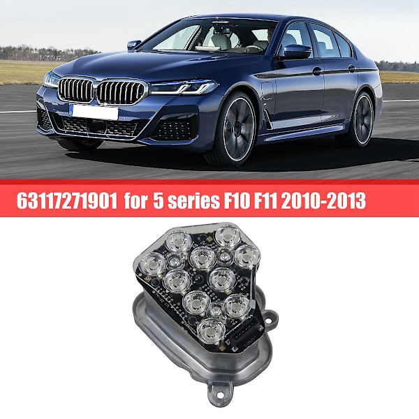 63117271901 Vasenpuoleinen ajovalon kääntömoduuli Bi-Led-suuntavilkku 5-sarjaan F10 F11 2010-2013