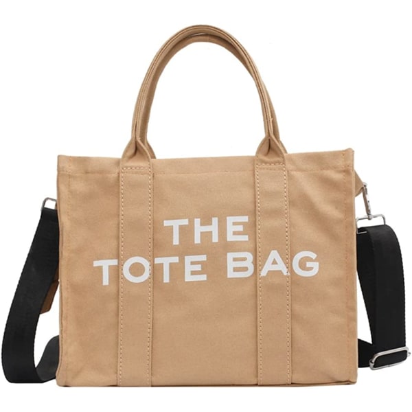 Tote Bags for Women Handbag Tote Veske med glidelås Canvas Crossbody Bag  for kontor, reiser, skole a2b8 | Fyndiq